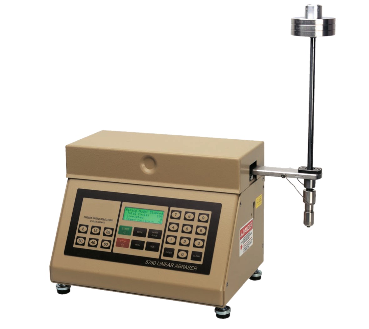Taber Rotary Abraser-taber5155 Abrasion Tester Operating Instructions: